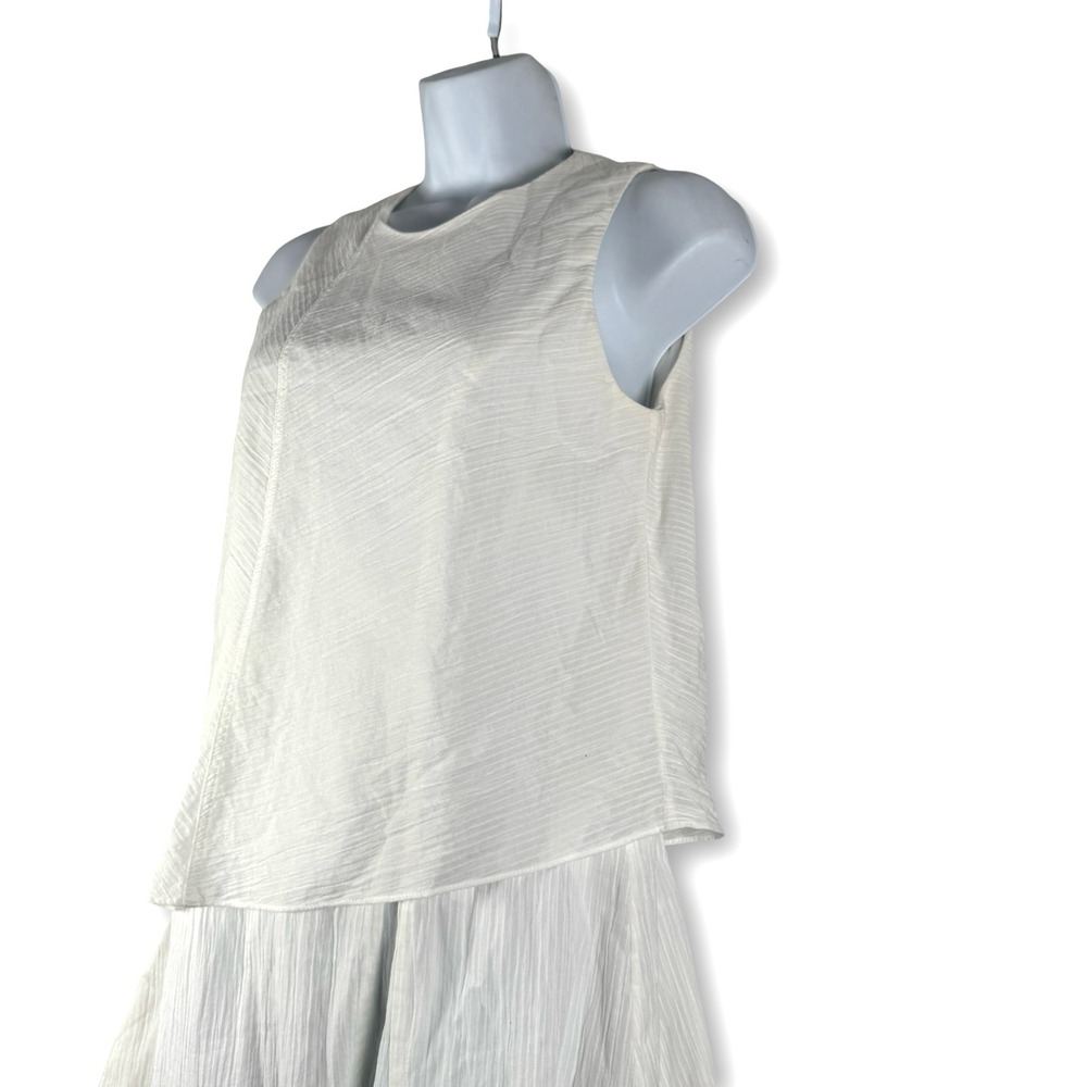 Rag & Bone Womens White Layered Handkerchief Dress Sz S Small - Picture 3 of 4